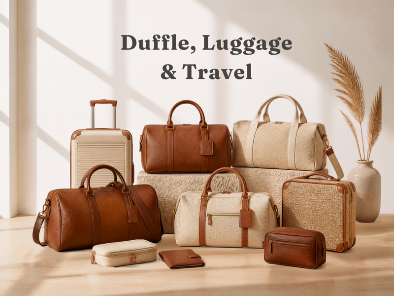 Duffle, Luggage & Travel