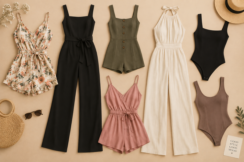 Rompers, Jumpsuits & Bodysuits