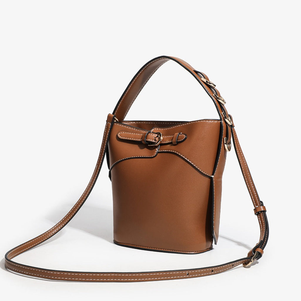 Women's Small Hand Bucket Bag Shoulder Bag