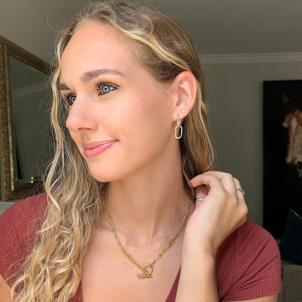 18K Gold Vermeil Raya Earrings
