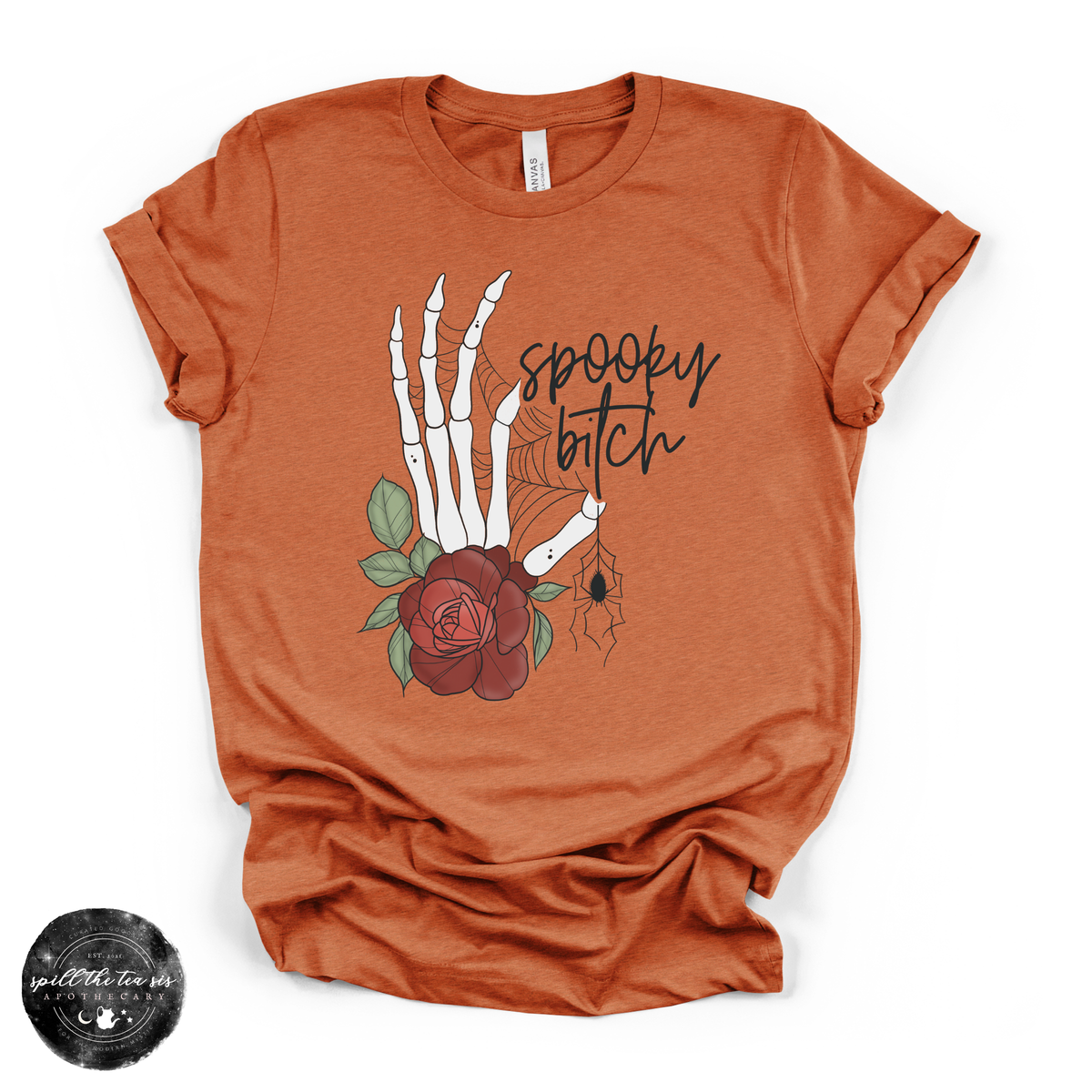 Spooky Bitch Tee | Witchy Halloween Graphic T-Shirt
