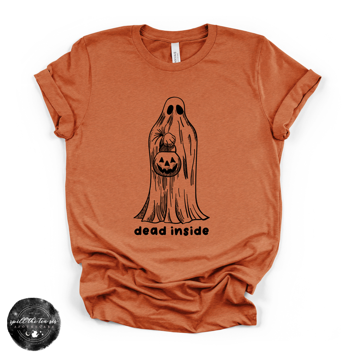 Dead Inside Tee | Funny Gothic Halloween Graphic T-Shirt