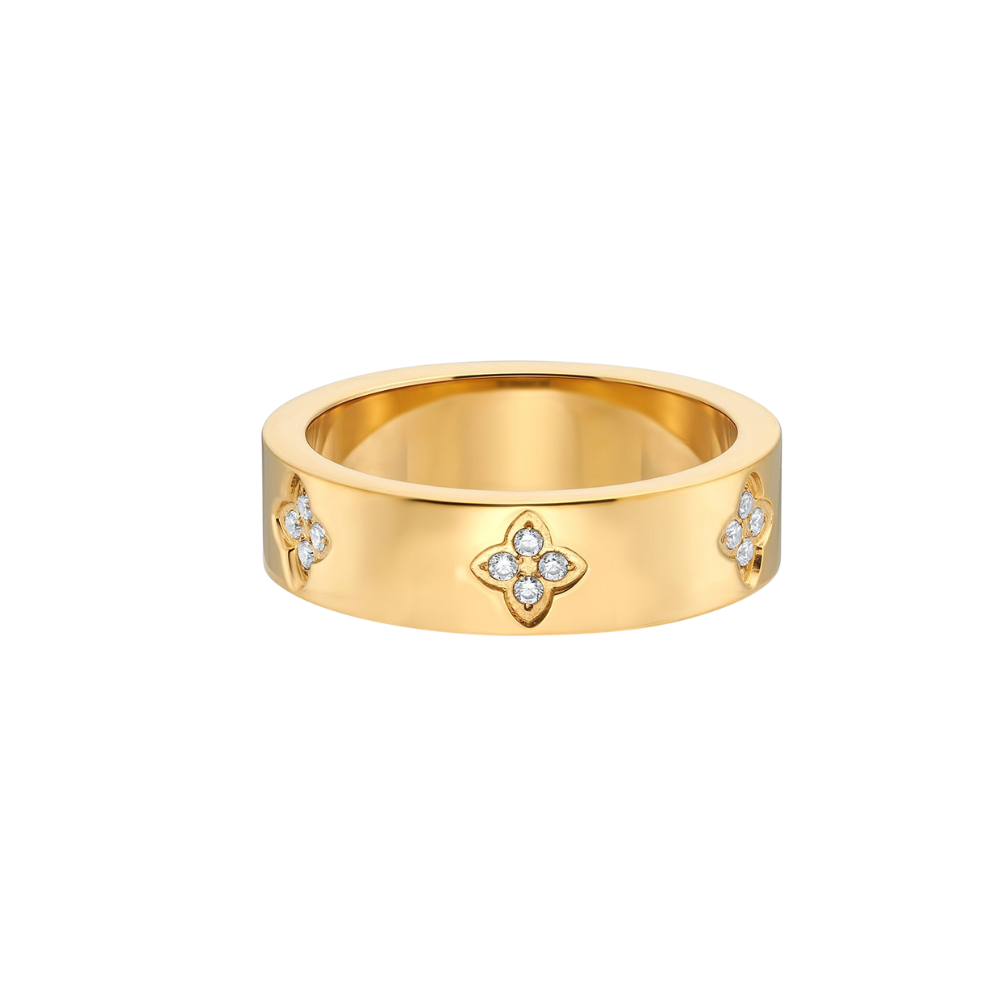 18K Gold-Plated Rae Ring