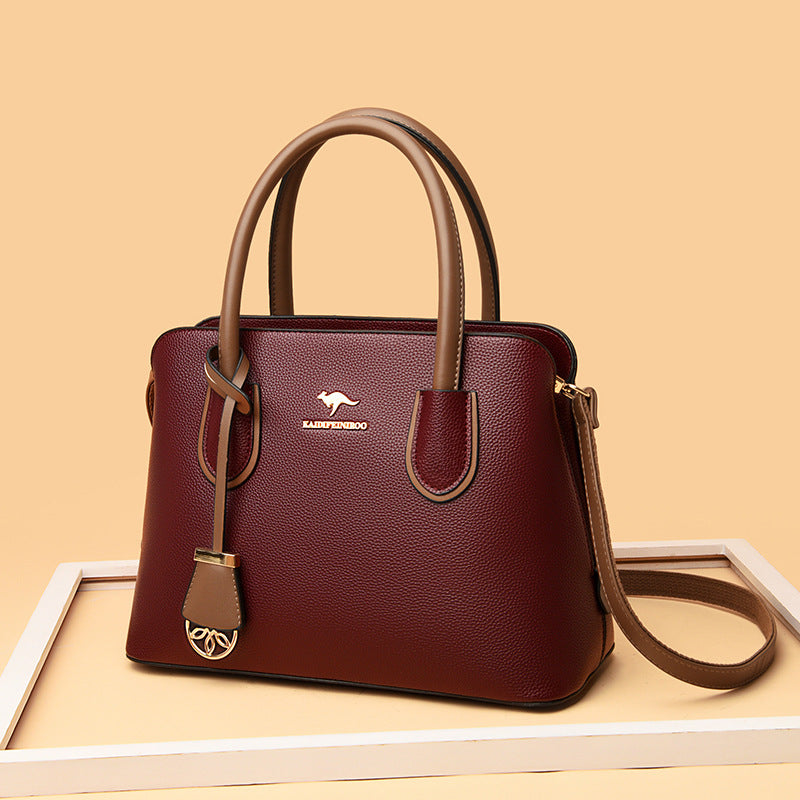 Women's Leather Large Shoulder Bag