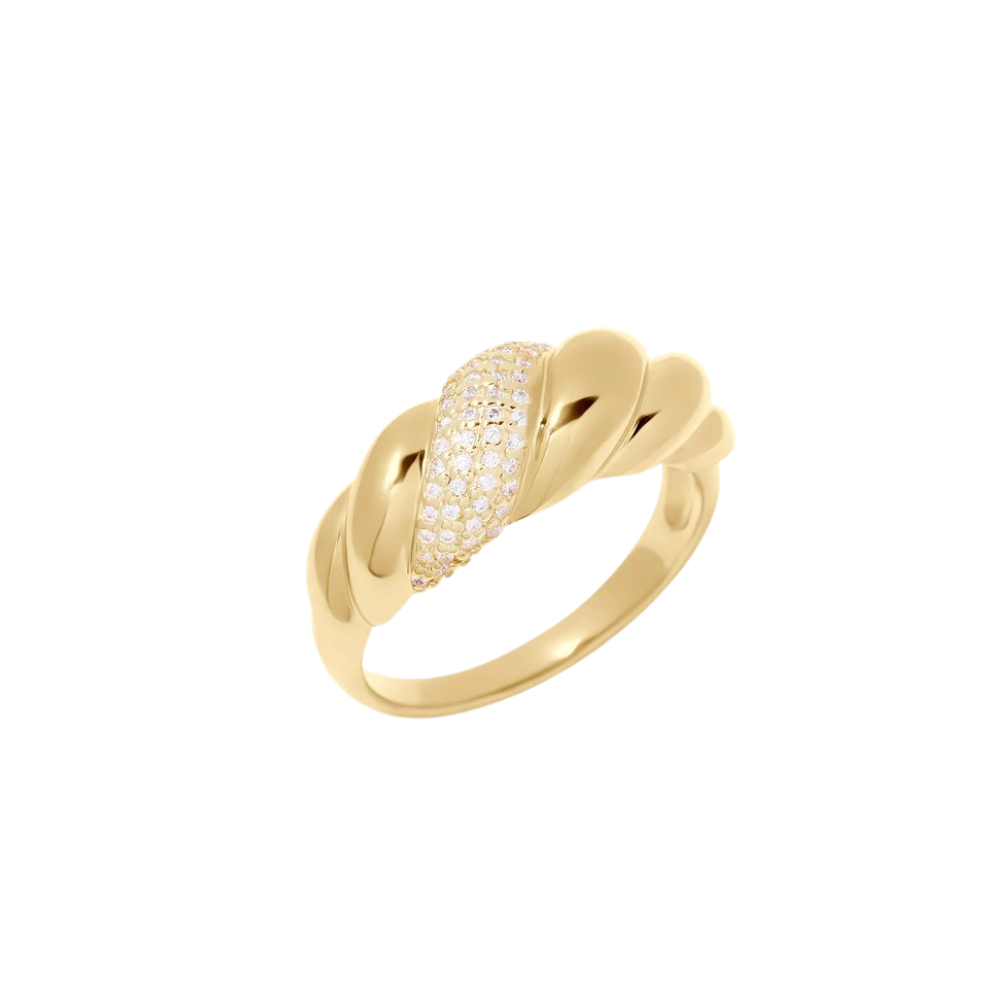 18K Gold-Plated Mallory Ring