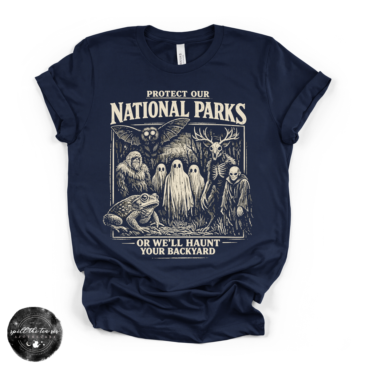 Protect Our National Parks Cryptid Tee | Outdoor Graphic T-Shirt