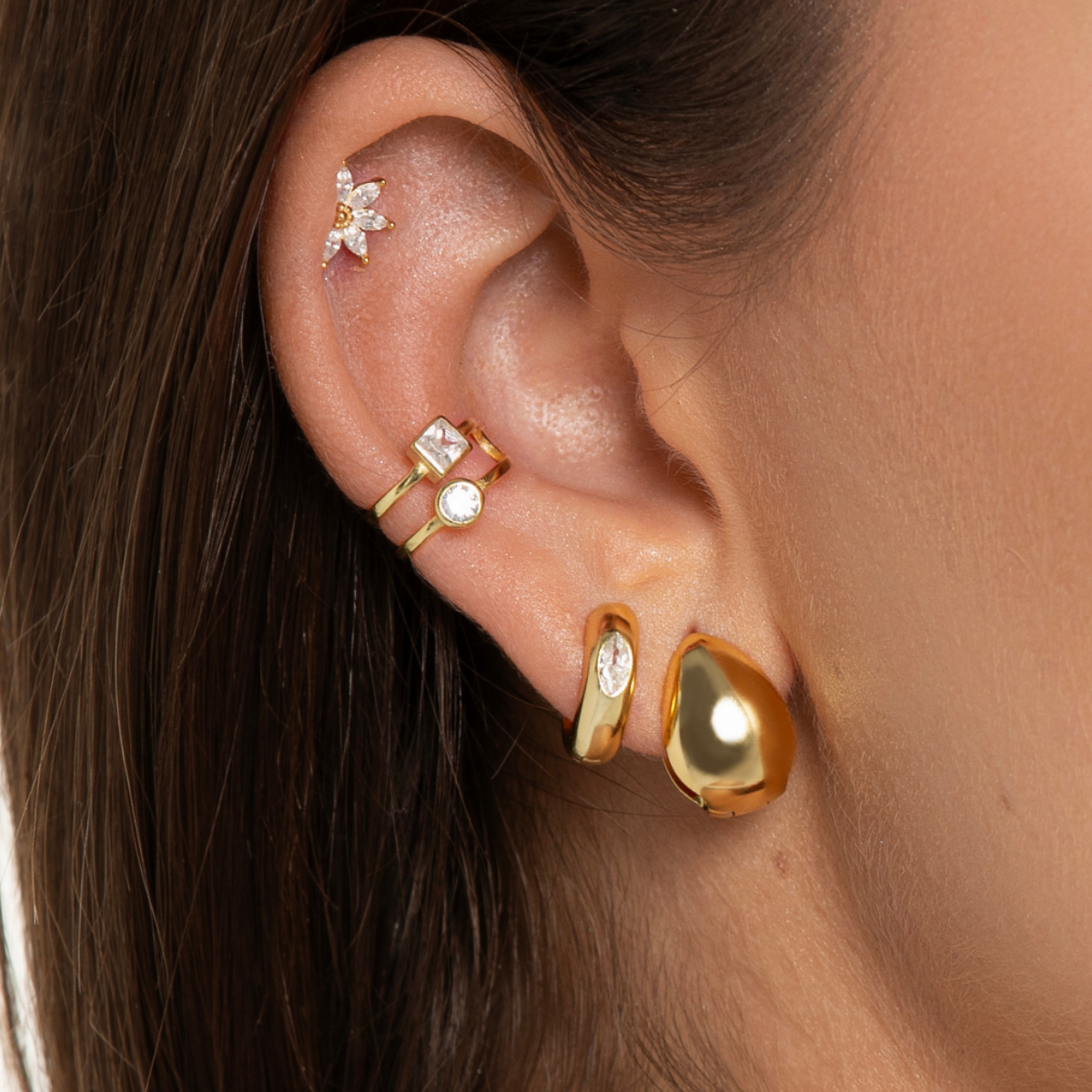 18K Gold Vermeil Neila Earrings