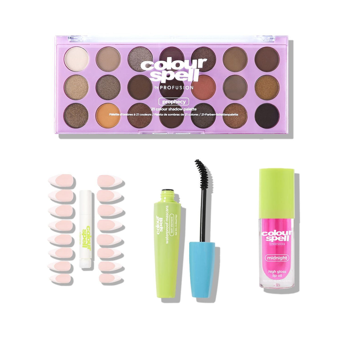 The It Girl Collection- Shadow, Mascara, Lip Oil & Nails