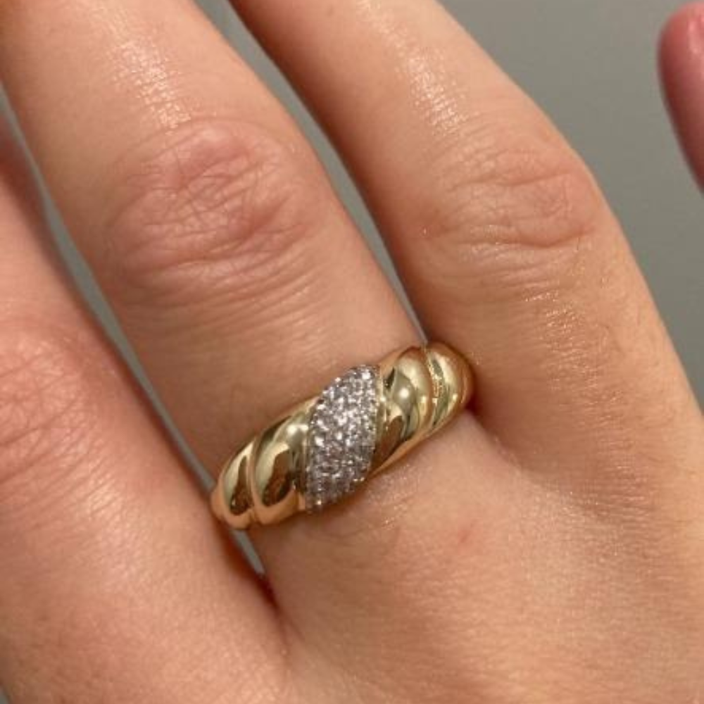 18K Gold-Plated Mallory Ring