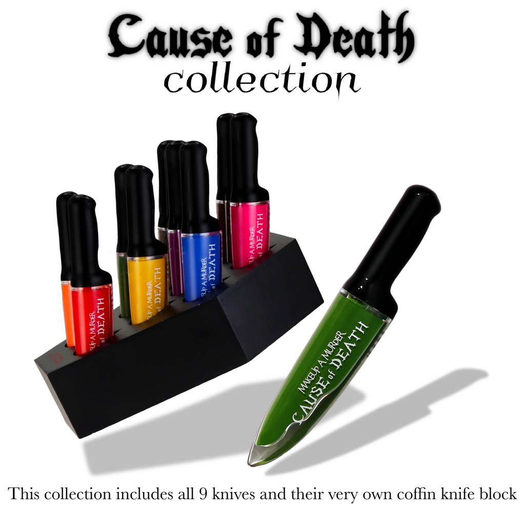 Cause of Death Rainbow Liquid Eyeshadow Collection