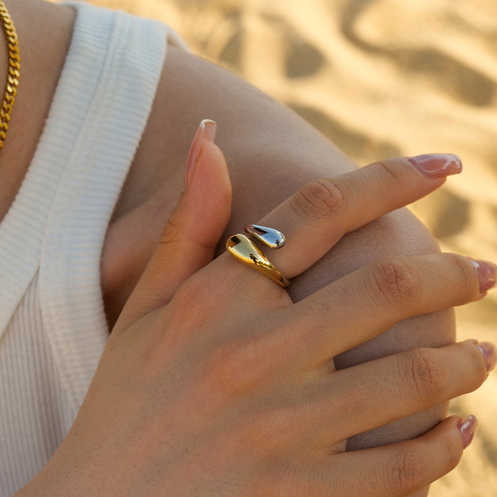 18K Gold-Plated Samantha Ring