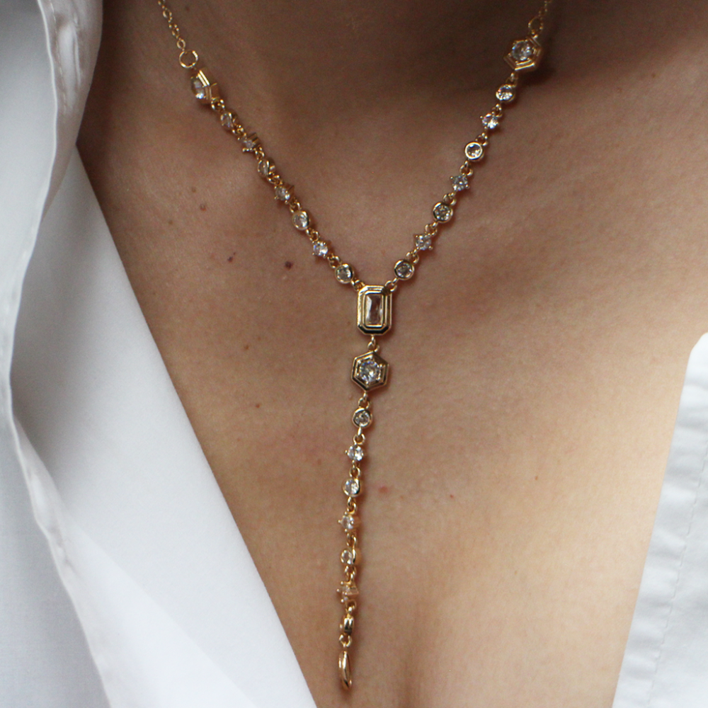 18K Gold-Plated Arielle Necklace