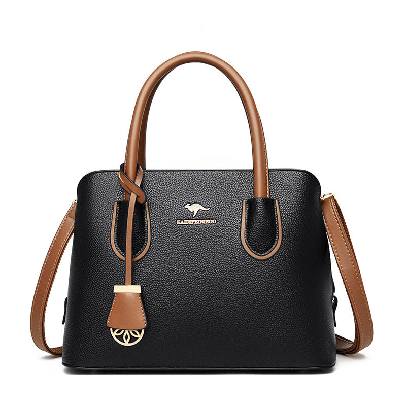 Women's Leather Large Shoulder Bag