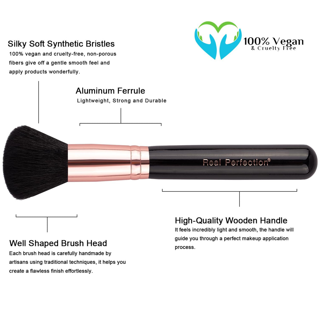 Real Perfection Makeup Brush Set (16 Pieces)