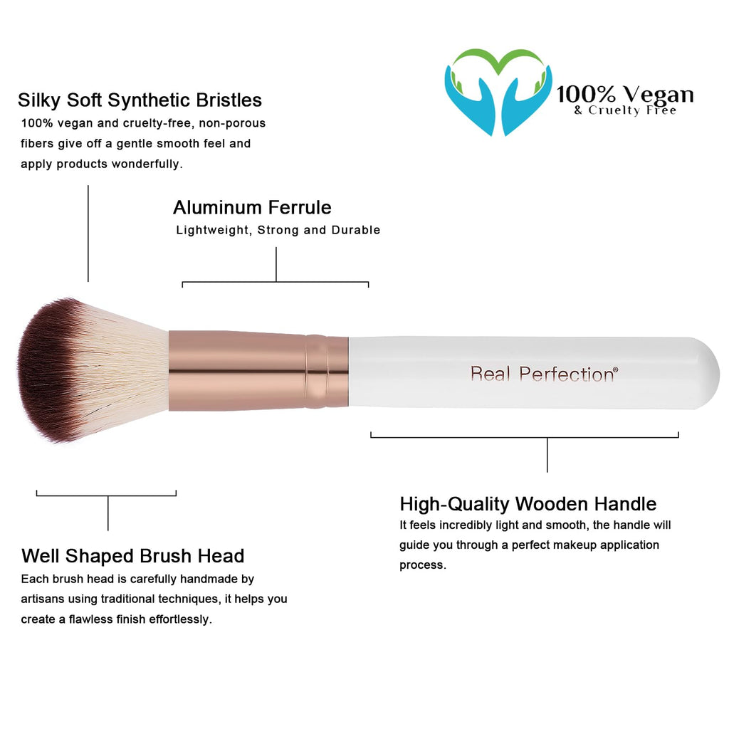 Real Perfection Makeup Brush Set (16 Pieces)