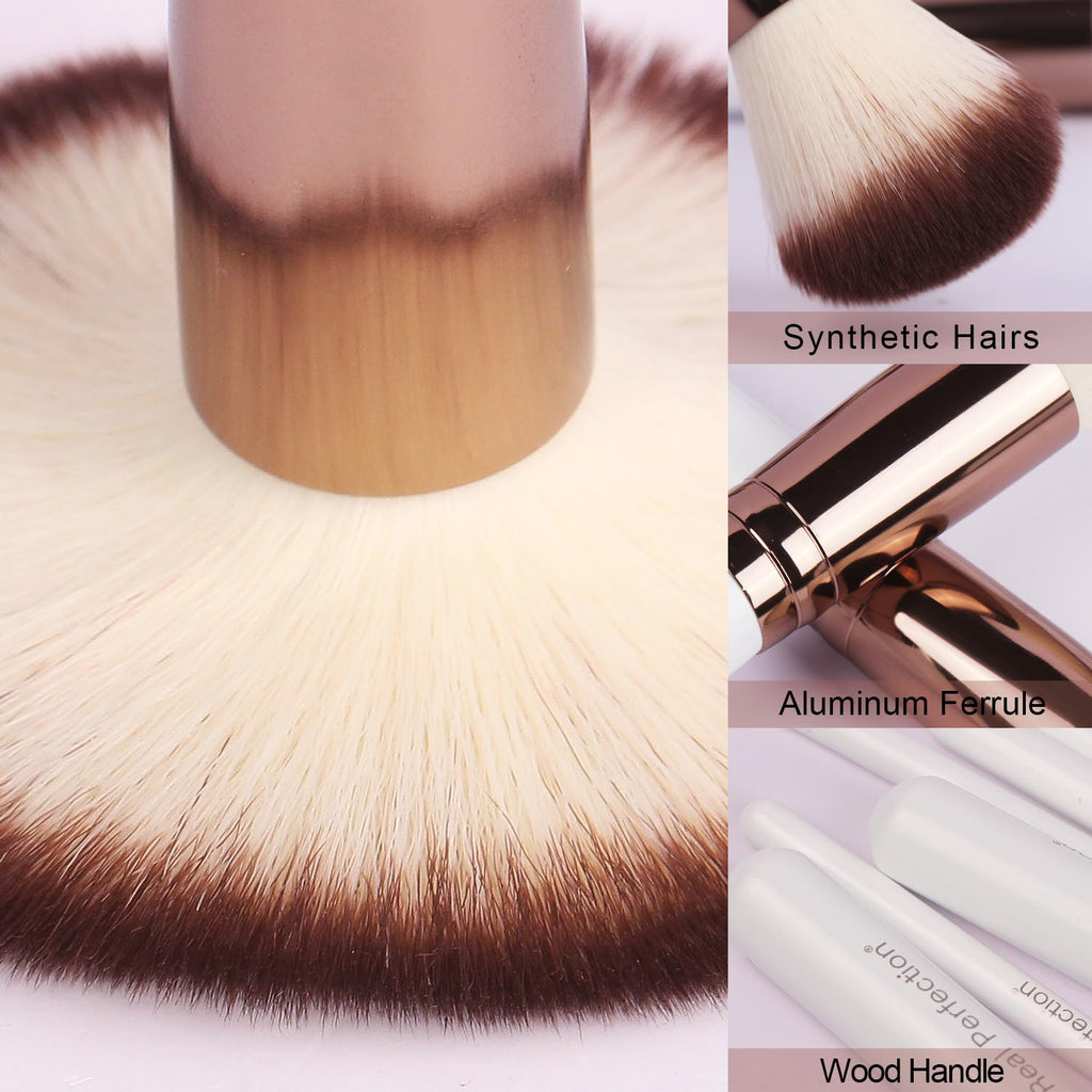 Real Perfection Makeup Brush Set (16 Pieces)