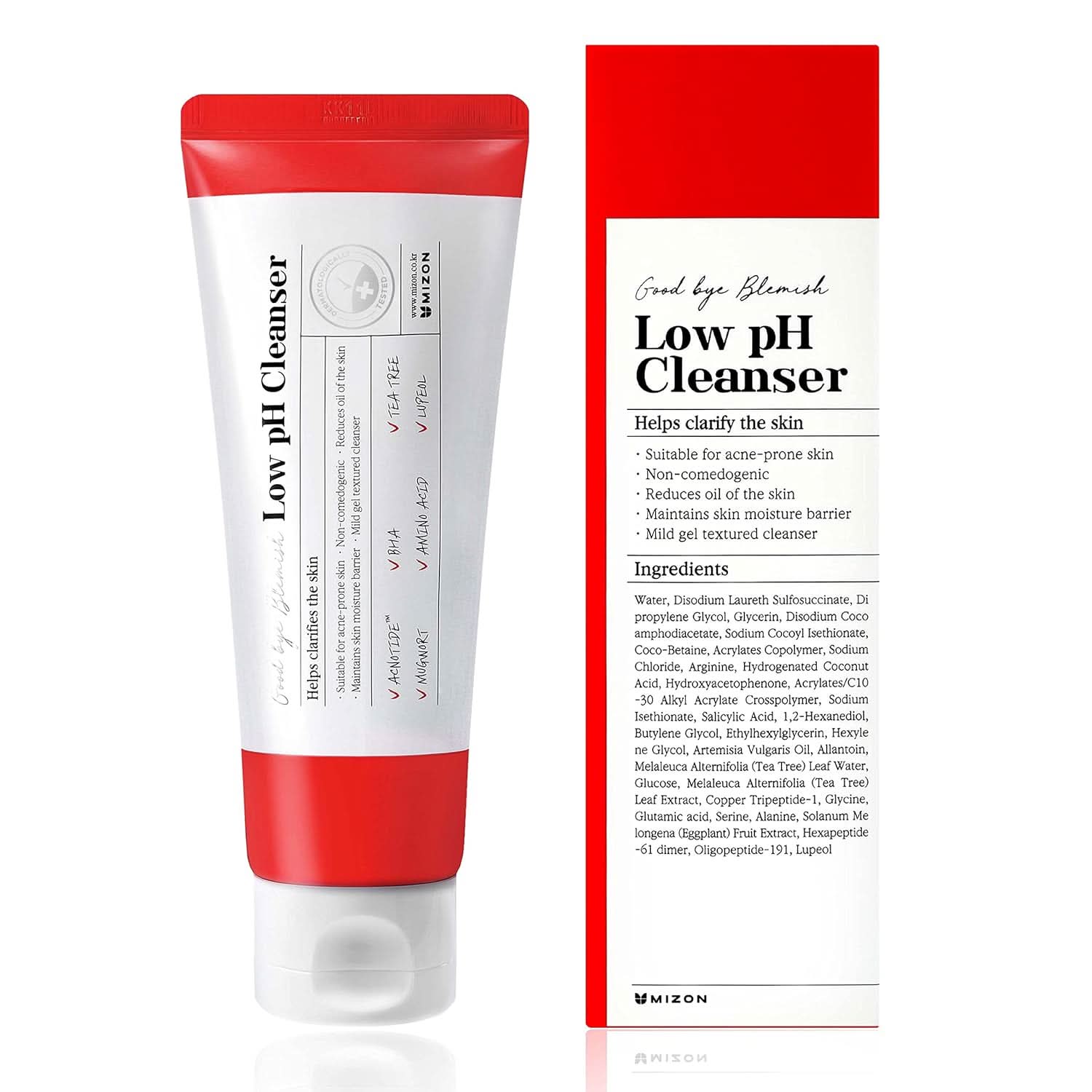 MIZON Good Bye Blemish Low pH Cleanser 3.38 oz