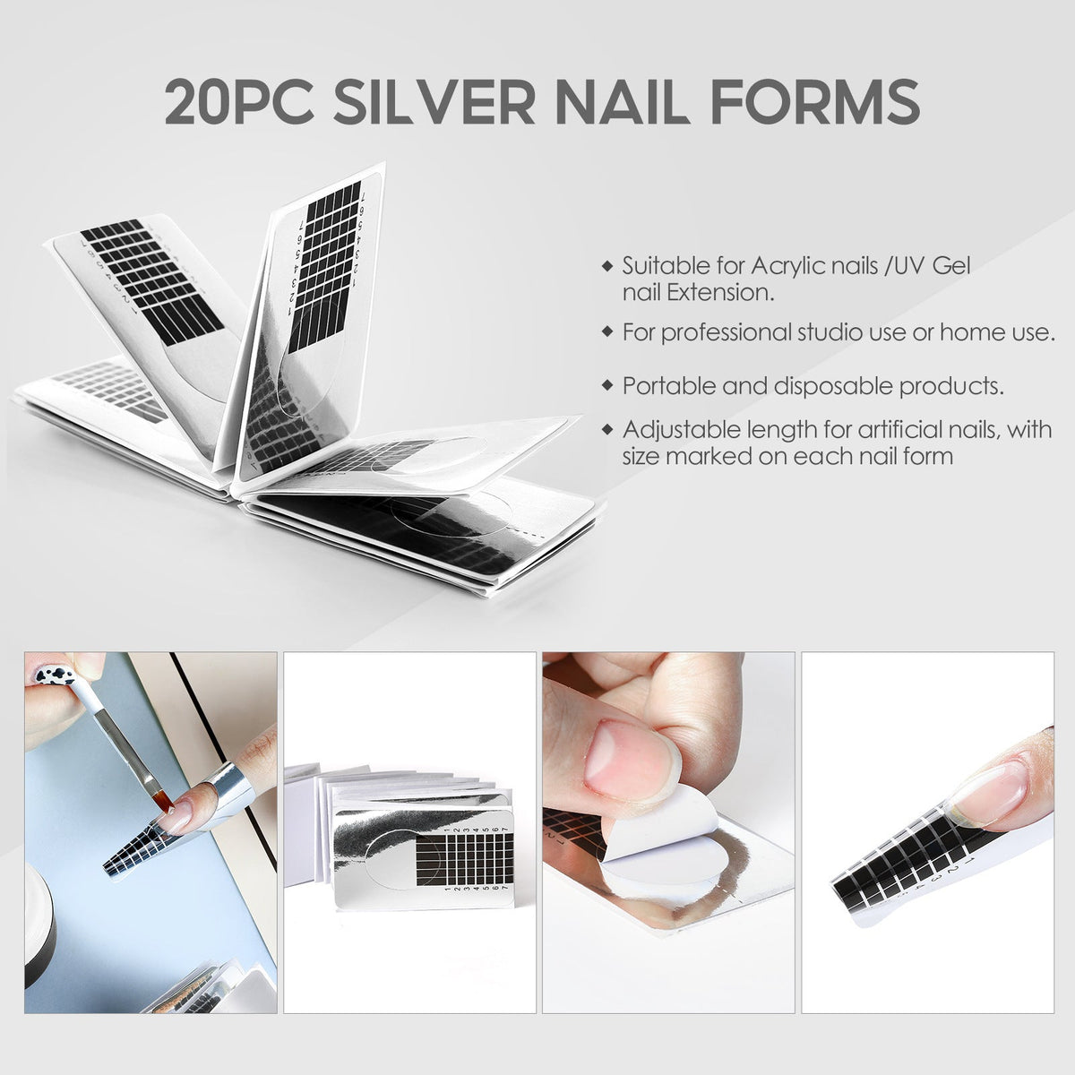 COSCELIA New 120g Crystal Powder 80Ml Crystal Liquid Manicure Extension Nail Tool Full Set