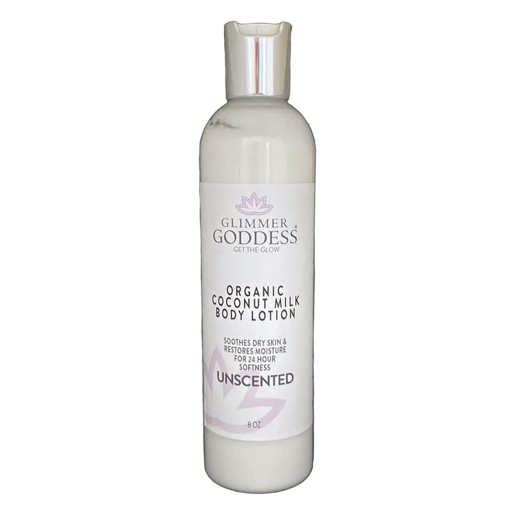 Glimmer Goddess Organic Coconut Milk Body Lotion 8oz