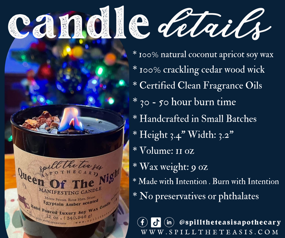 'Til We Are Ghosts Intention Candle | Rose, Pink Peppercorn & Amber Soy Candle