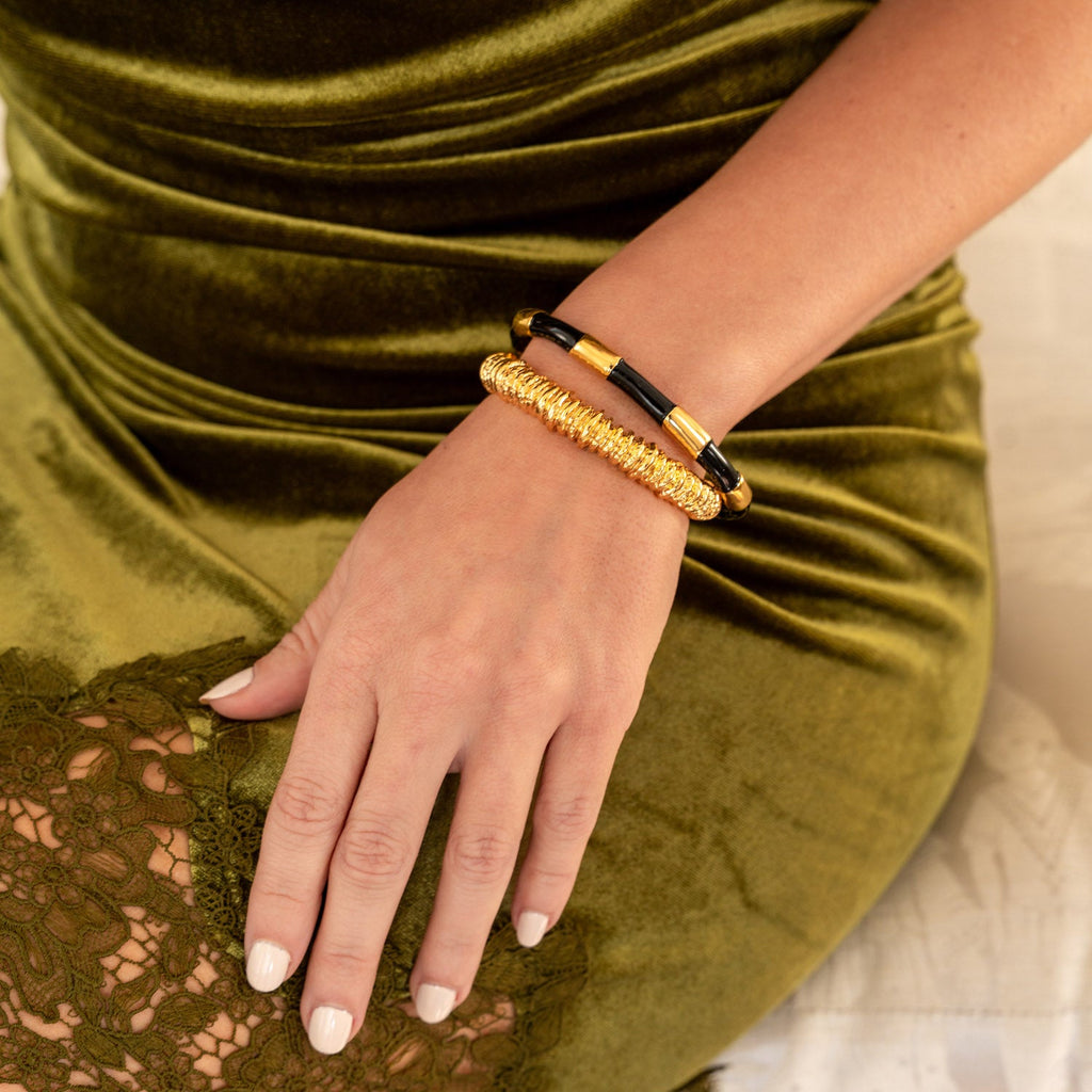 18K Gold-Plated Joy Bangle Bracelet