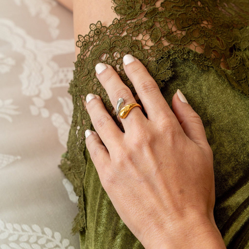 18K Gold-Plated Samantha Ring