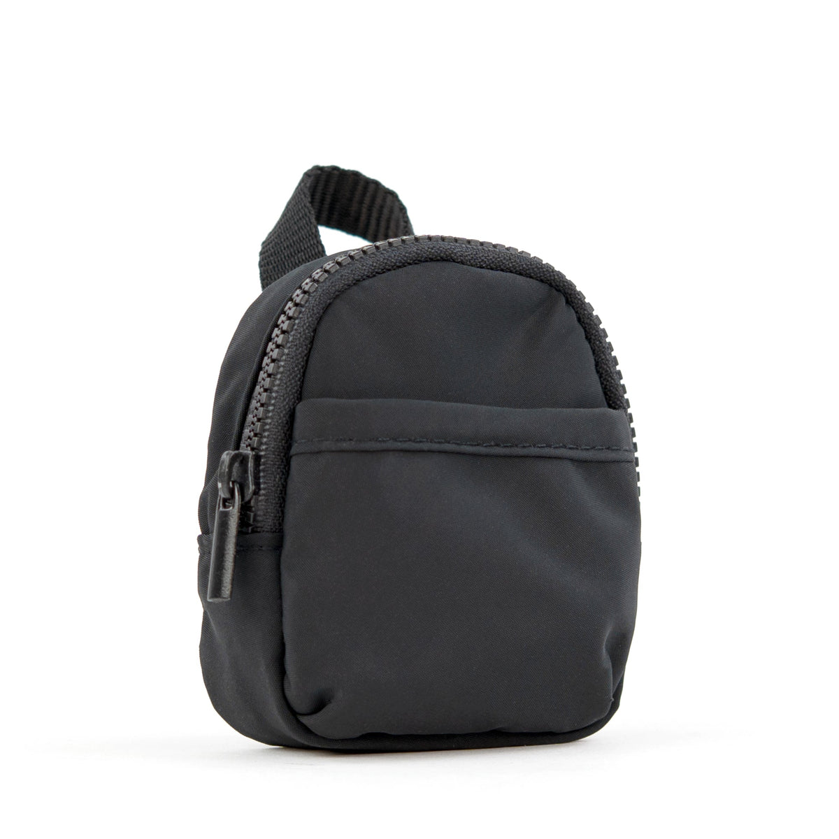 Micro Tote Keychain - Black Mini Tote Bag