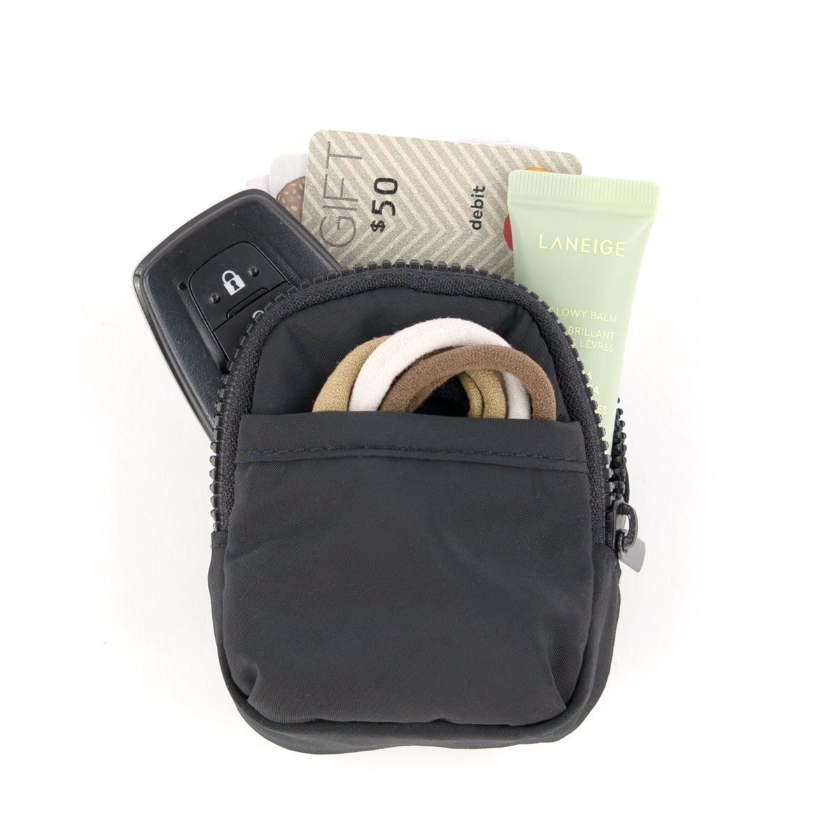 Micro Backpack Keychain - Black Mini Backpack