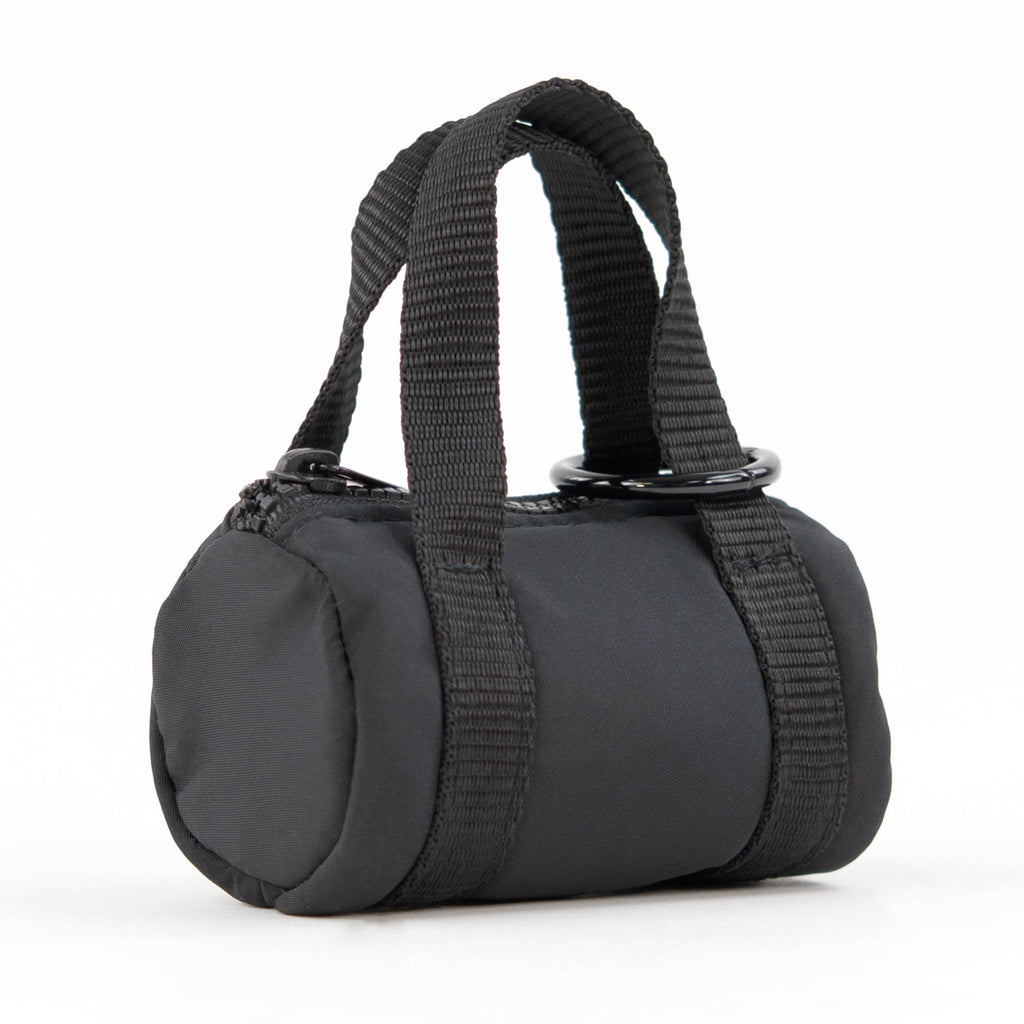 Micro Tote Keychain - Black Mini Tote Bag