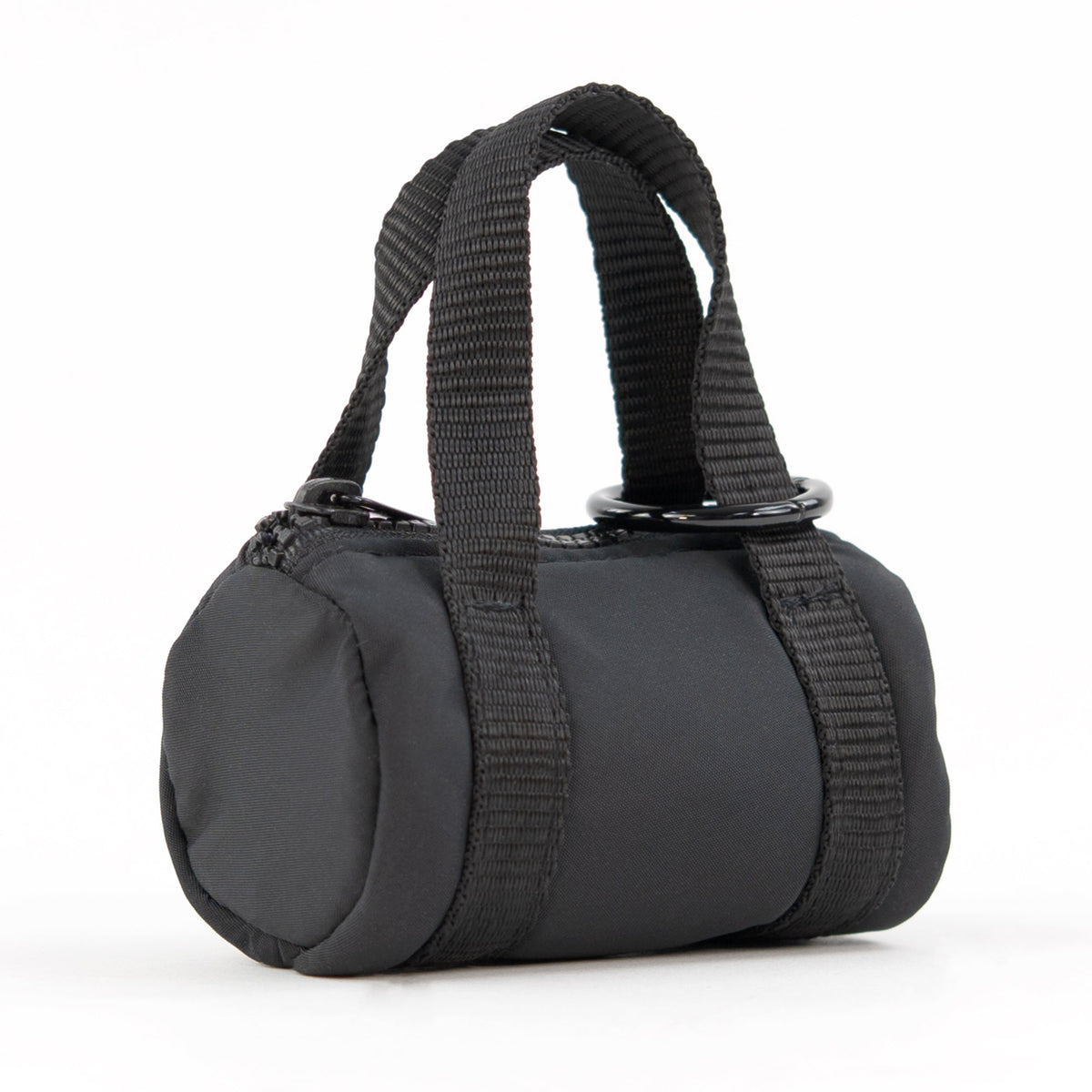 Micro Tote Keychain - Black Mini Tote Bag