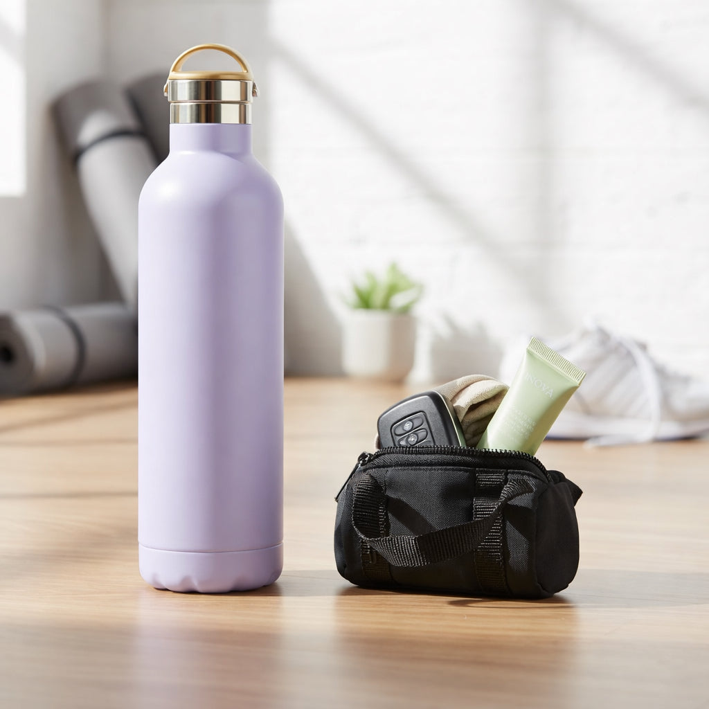 Micro Duffel Keychain - Black Mini Duffel Bag