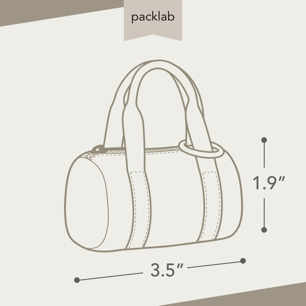Micro Duffel Keychain - Black Mini Duffel Bag