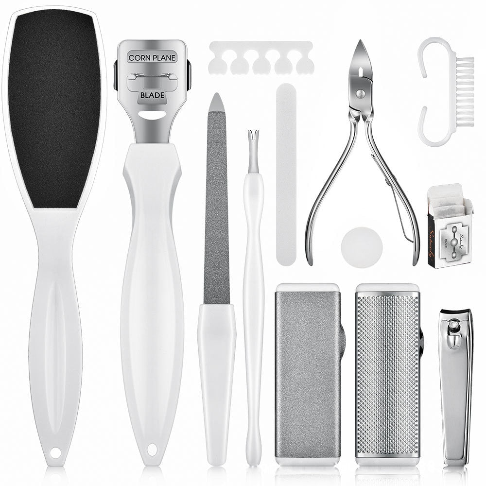 22-in-1 Stainless Steel Professional Pedicure Tool Kit