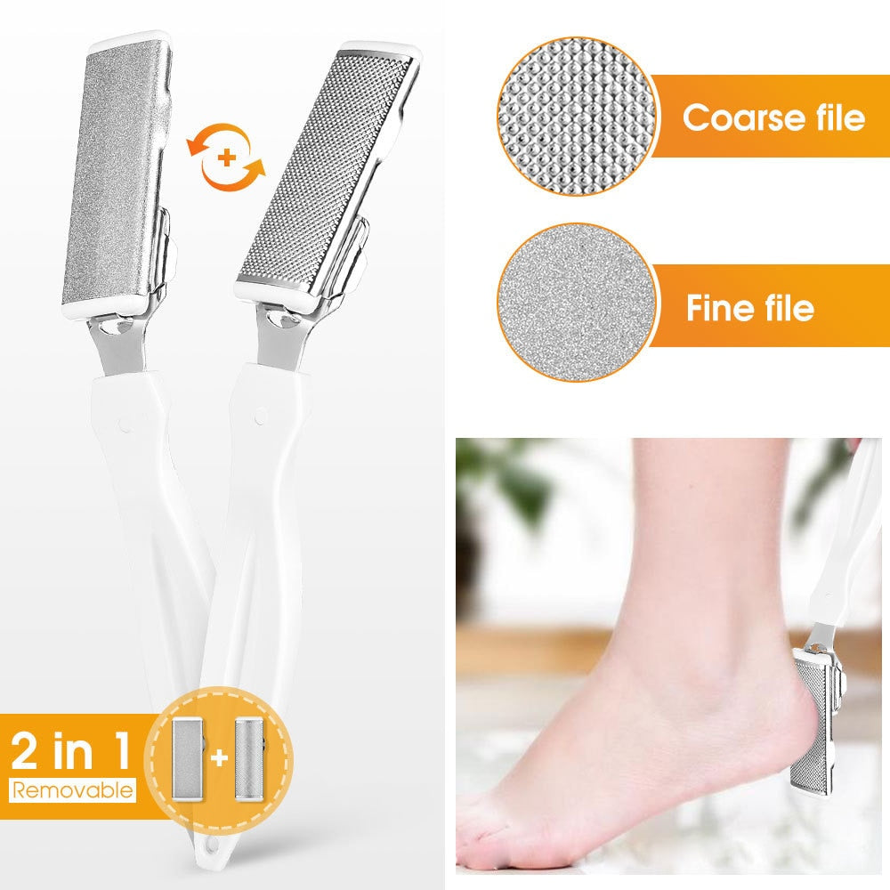 22-in-1 Stainless Steel Professional Pedicure Tool Kit