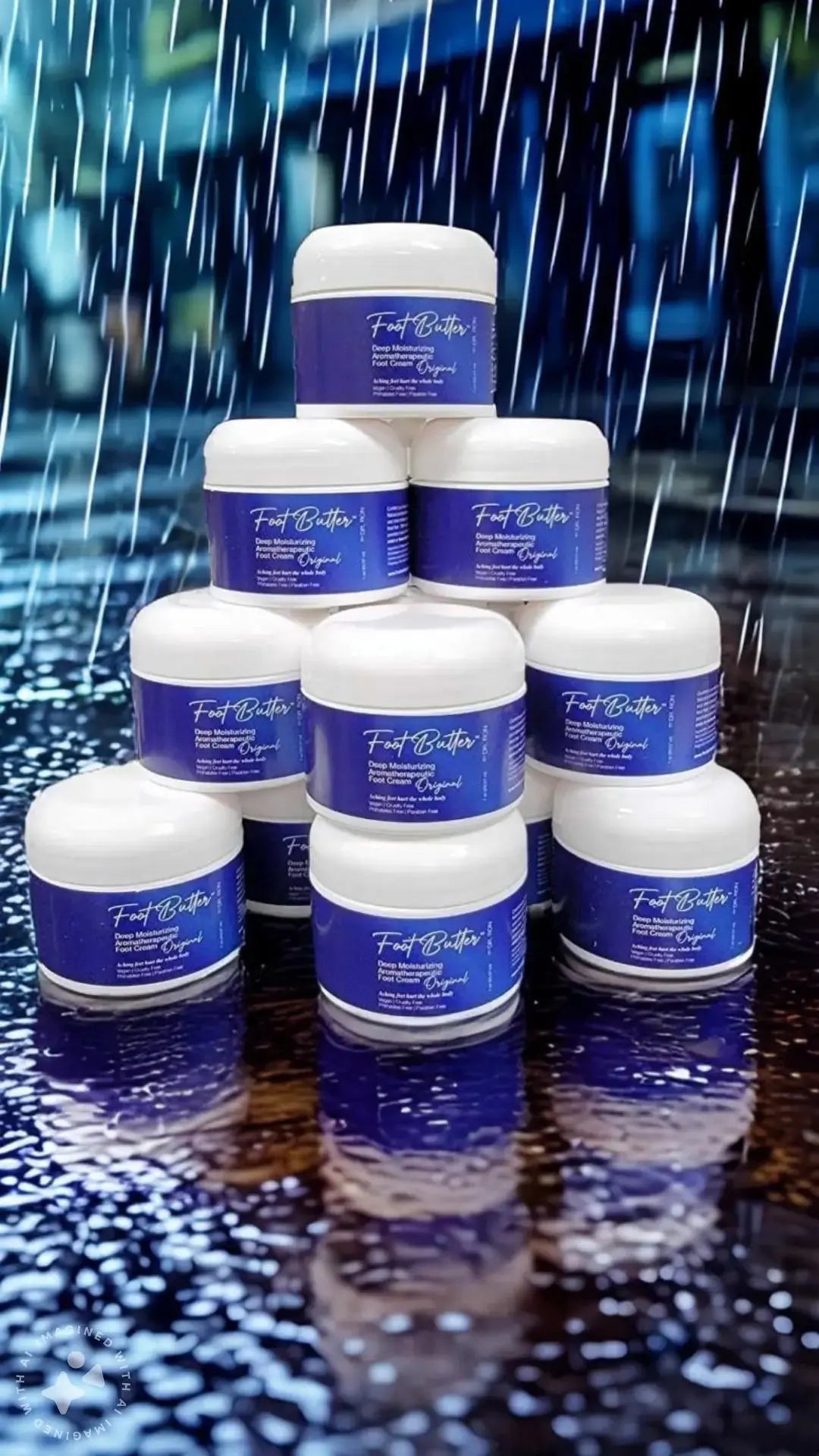 Foot Butter Travel Set – Mini Moisturizers & Pumice Scrub