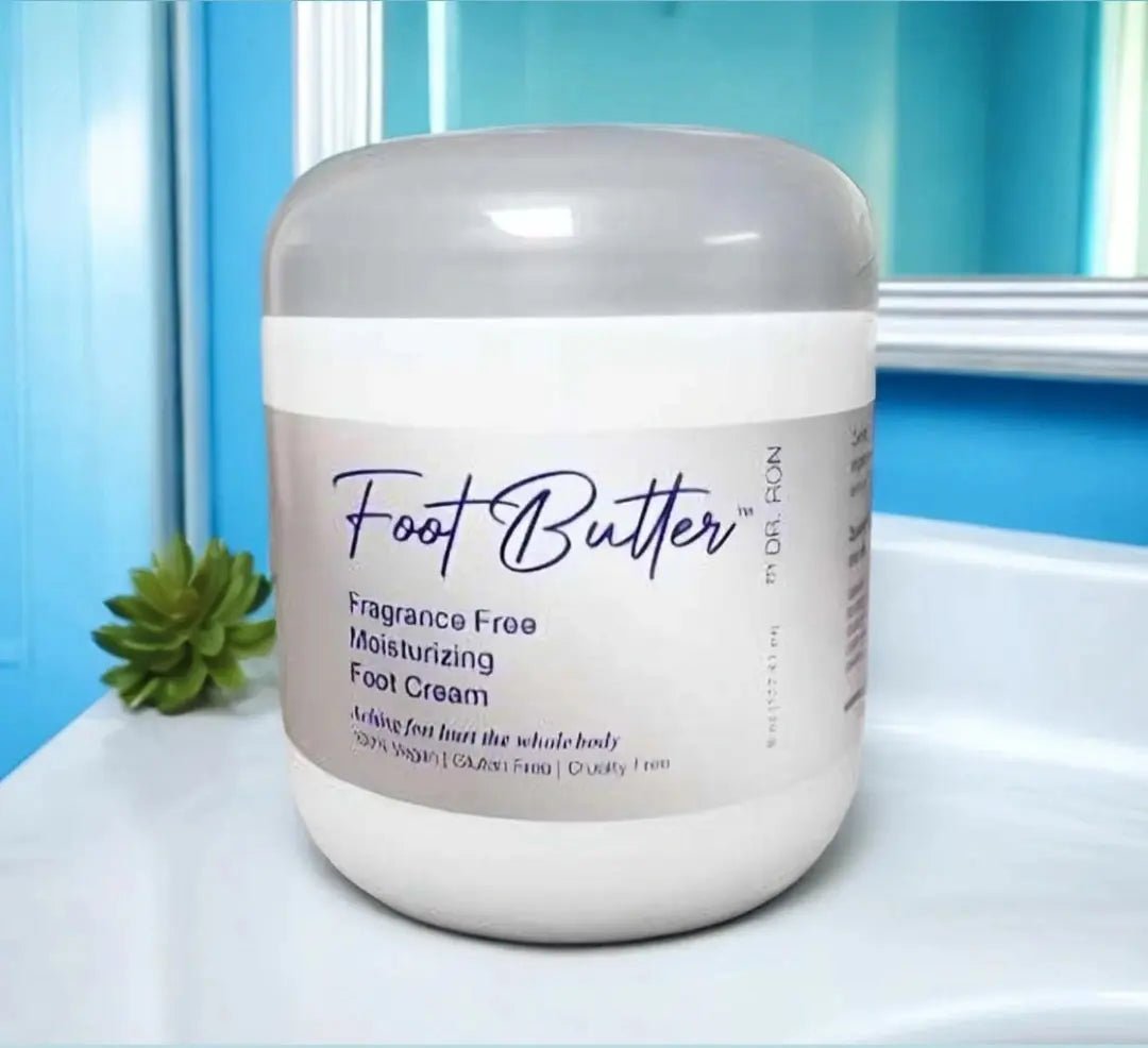 Fragrance-Free Foot Butter Massage Cream – Deep Moisture for Dry, Sensitive Feet