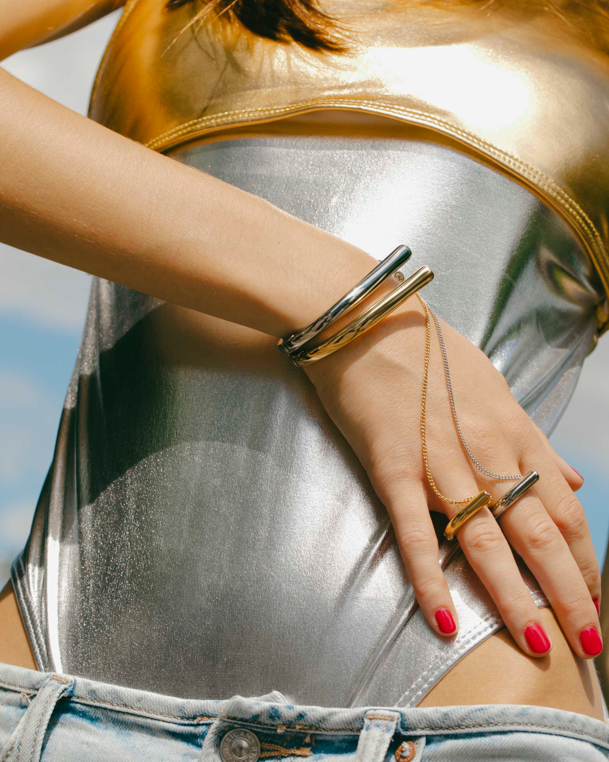 Marlo Ring to Wrist Cuff
