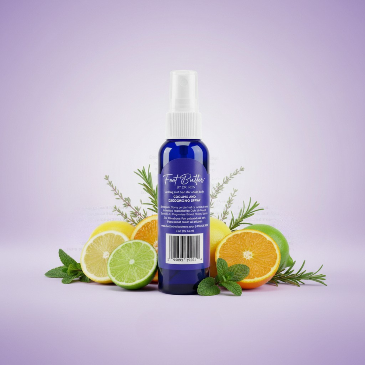 Lavender Cooling & Deodorizing Foot Spray – 2 oz Freshness & Odor Control