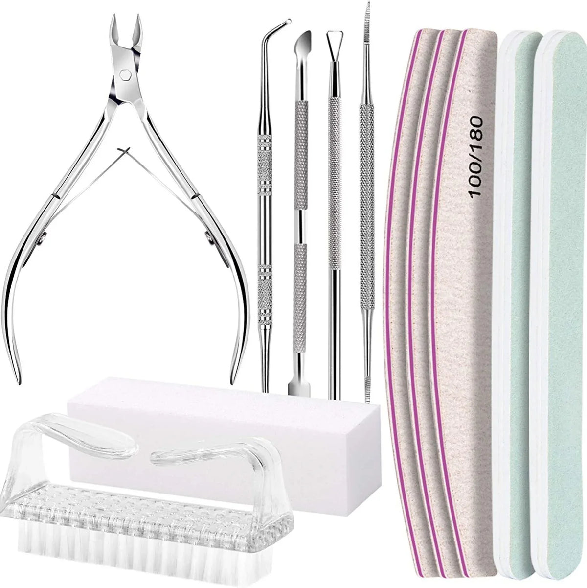 Nail Kit Set Acrylic Powder Monomer Acrylic Liquid For Nail Extension Professional Gel Manicure Set False Nails Art Tools Set *&