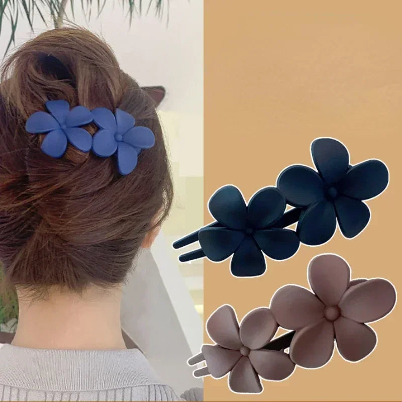 Clips Back Head Spoon Coiled Hair Hairpin Large Duckbill Clip Ponytail Clip