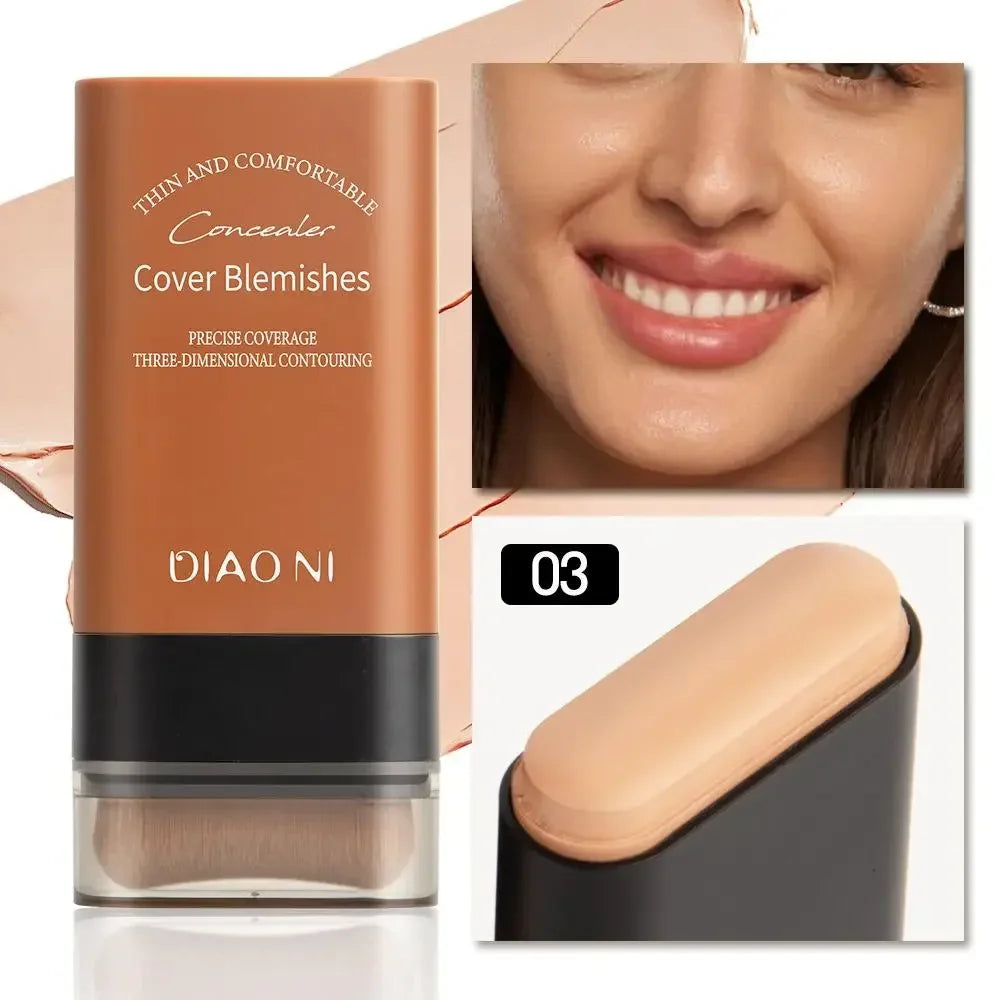 Matte Foundation Stick & Brush