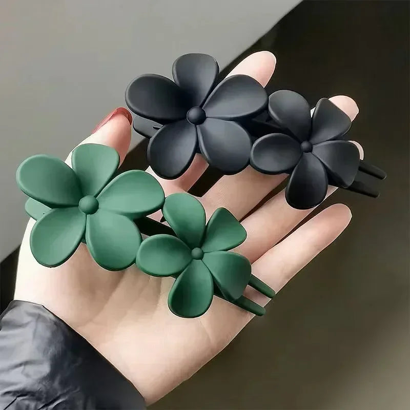 Clips Back Head Spoon Coiled Hair Hairpin Large Duckbill Clip Ponytail Clip