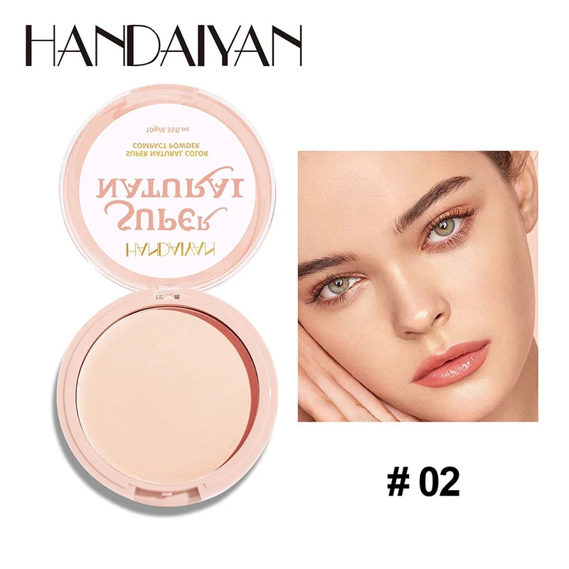 Lasting Oil Control Pressed Powder Bronzer Natural Brighten Waterproof Nude Setting Loose Translucent Powder Dupes Makeup Women