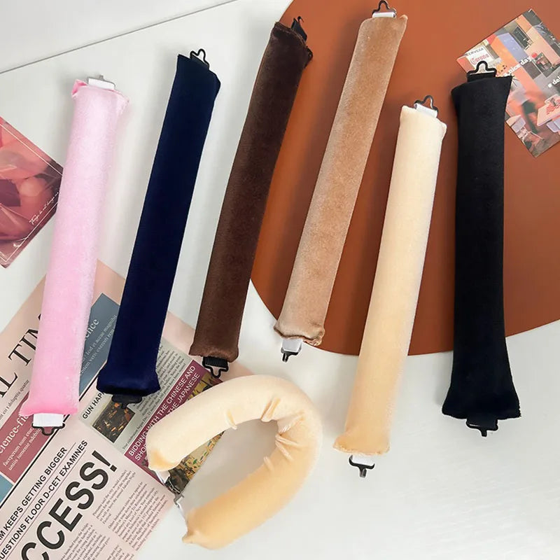 Heatless Hair Curlers Curling Rod Headband Heat Lazy Curls