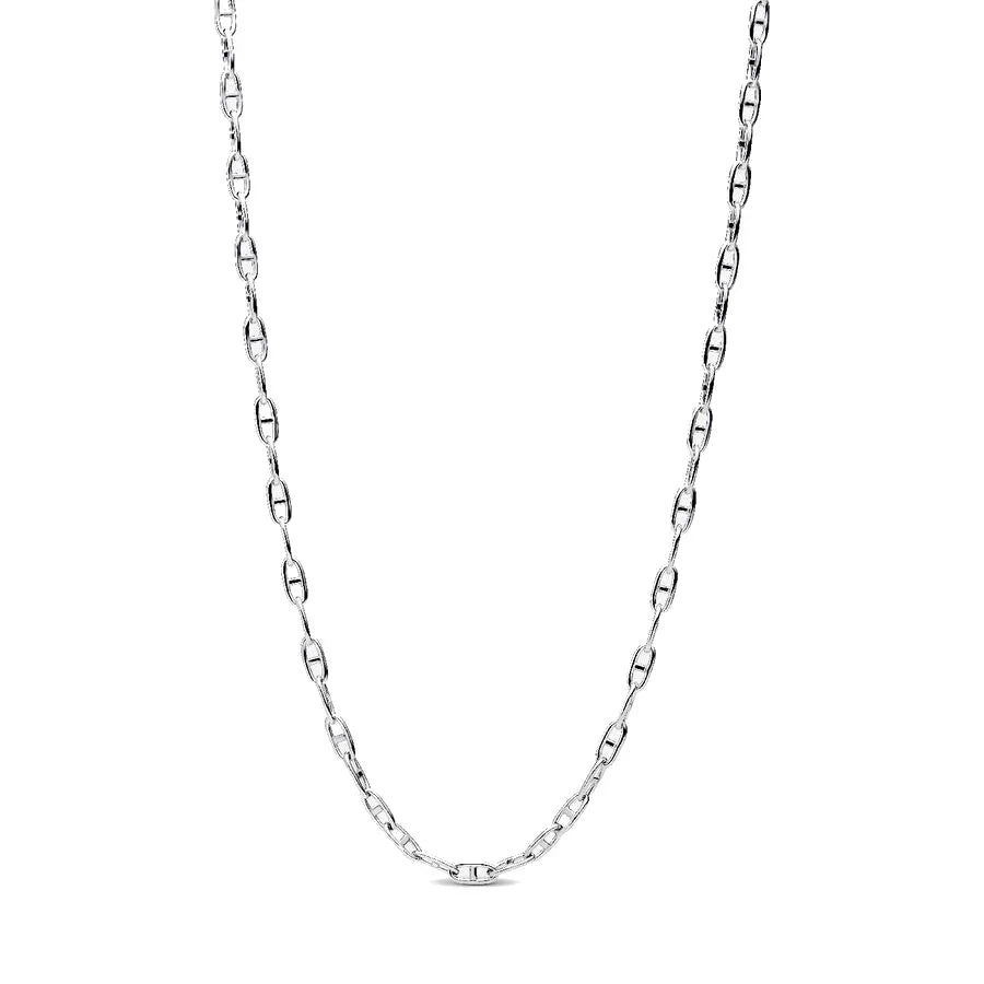 Necklace Original 925 Sterling Silver 18K Gold Plated Necklace Lover's Holiday Fine Jewelry Gift