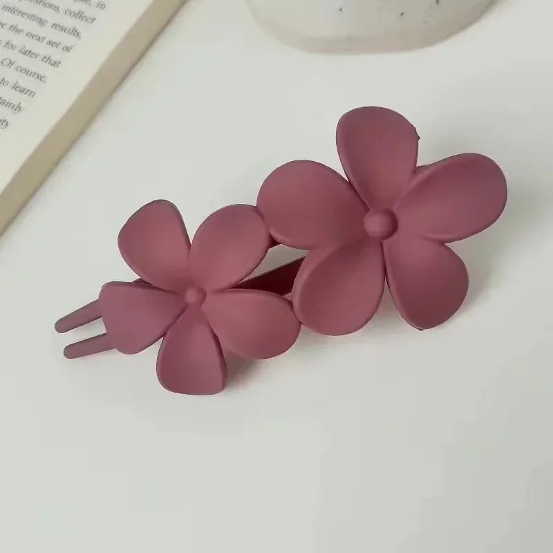 Clips Back Head Spoon Coiled Hair Hairpin Large Duckbill Clip Ponytail Clip