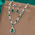 Women's Claw Chain Series Geometric Droplet Earrings Necklace Set Wedding Banquet Party Holiday Gift