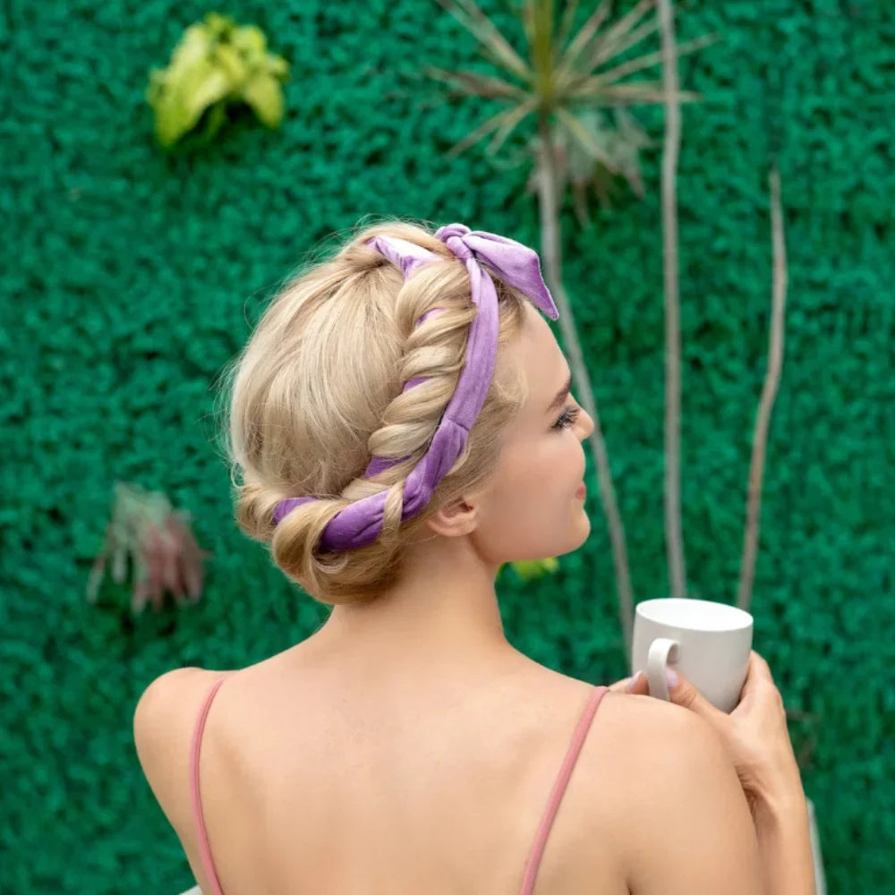 Headband Heat Hair Curler Soft Lazy Hair Rollers Sleeping Curl Bar Wave Formers Women