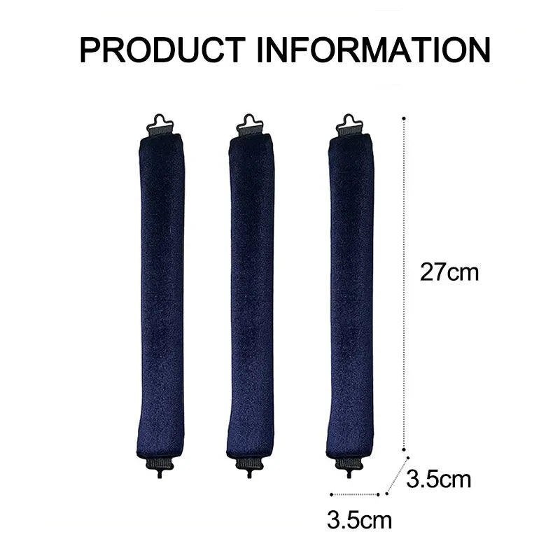 Heatless Hair Curlers Curling Rod Headband Heat Lazy Curls
