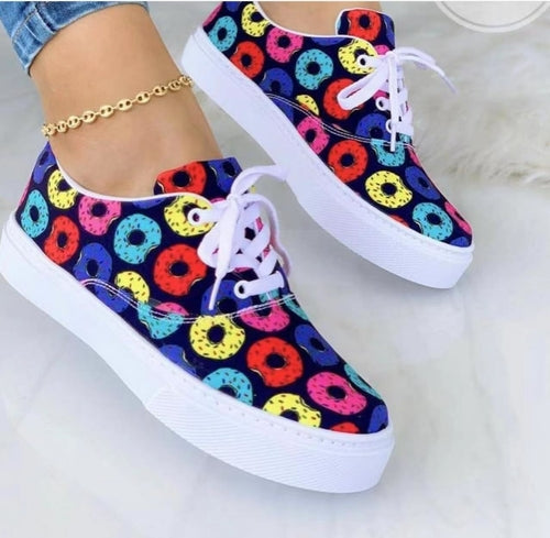 Graffiti Women's Casual Sneakers & Trainers